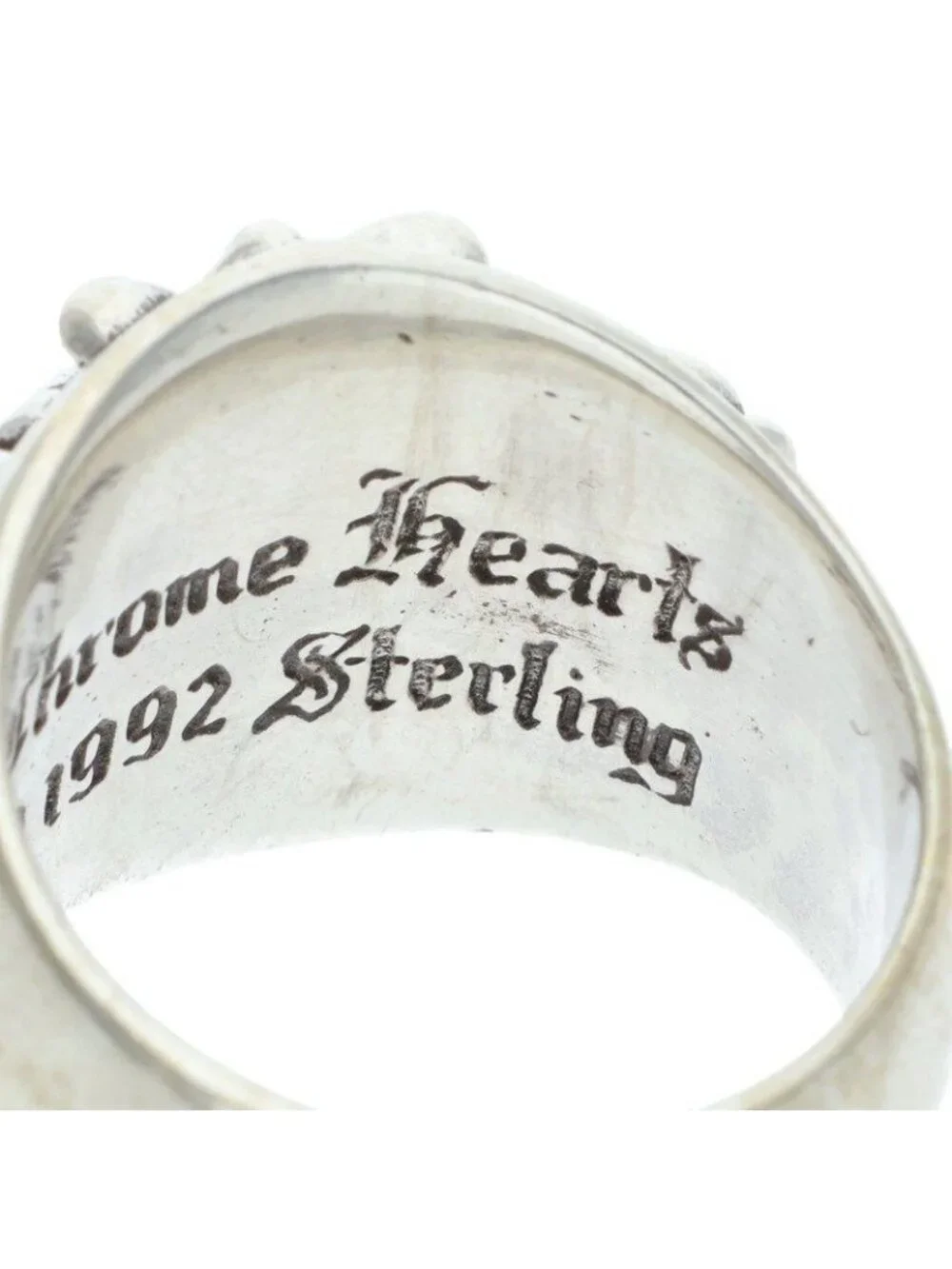 Chrome Hearts Keeper Silver Ring